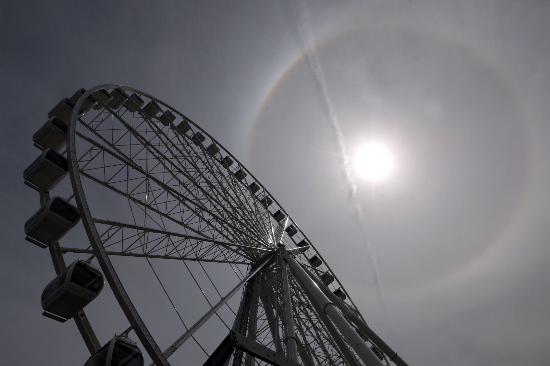 St. Louis Wheel is now turning